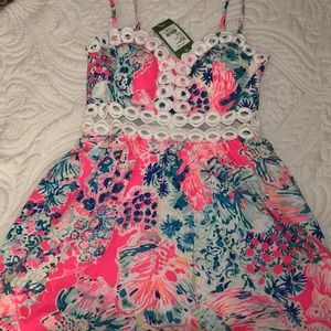 Lilly Pulitzer summer cutout dress